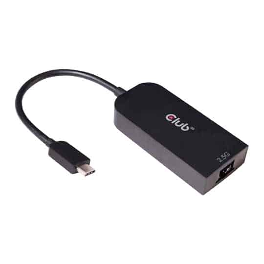 (image for) Club 3D USB Type-C to 2.5Gbps RJ45 Adapter